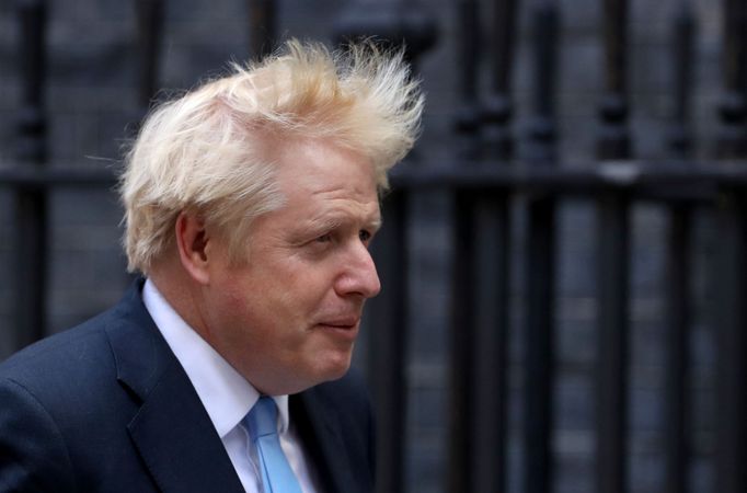 Britský premiér Boris Johnson.