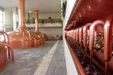 Výroba v pivovaru Budvar