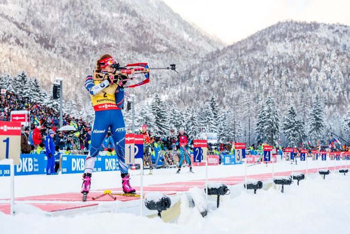 SP Ruhpolding, stíhačka Ž: Gabriela Koukalová