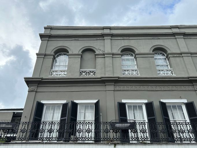 Nejstrašidelnější dům v USA, rezidence madam LaLaurie v New Orleans.