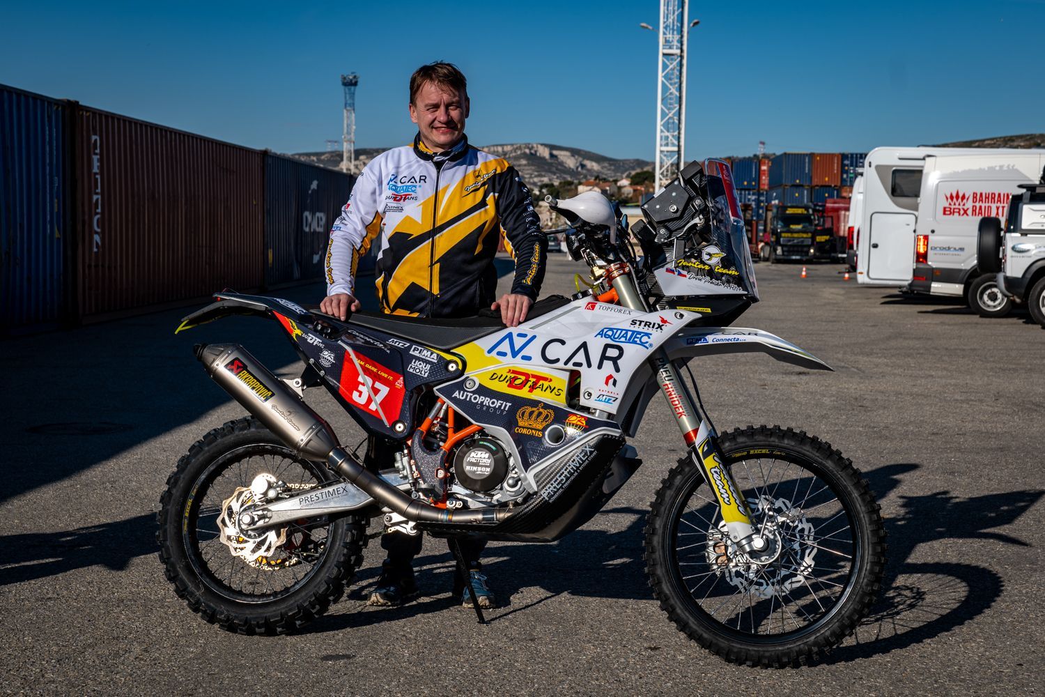 David Pabiška před Rallye Dakar 2021