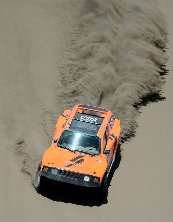 Dakar 2014: Robby Gordon, Hummer