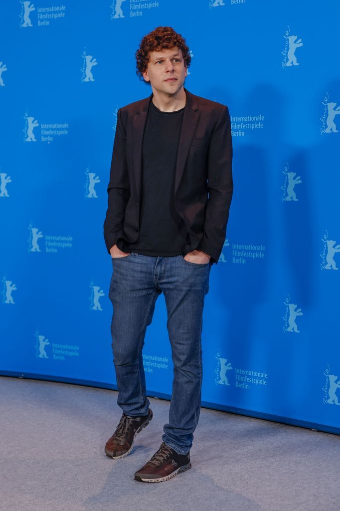 Jesse Eisenberg na festivalu Berlinale.