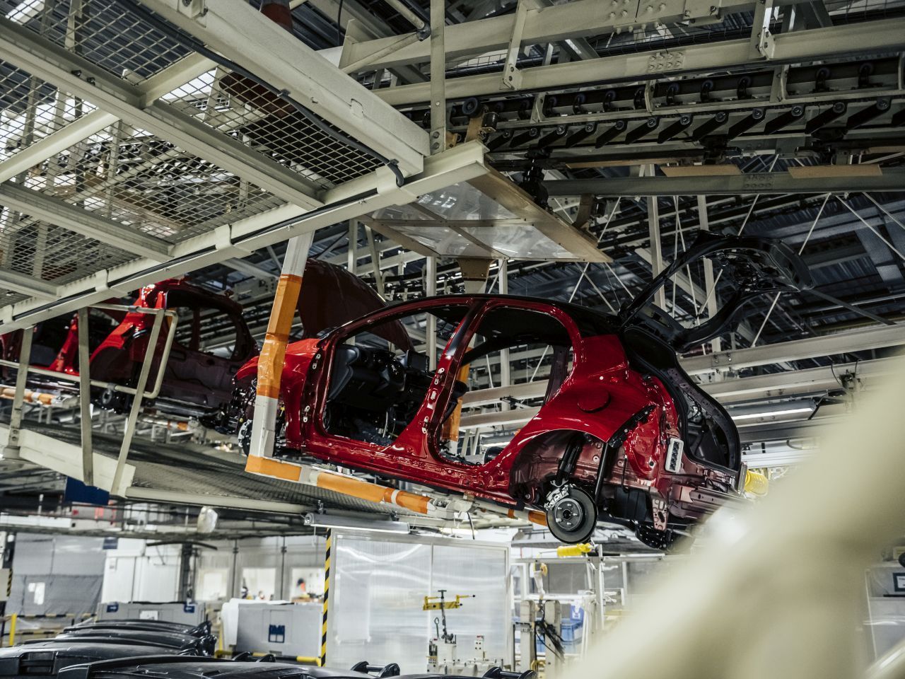 Toyota Yaris výroba továrna Kolín