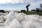 Jamkovka v americké Arizoně začala paradoxně sněhovou bouří, a tak golfisté museli pozdržet svůj plánovaný program. Naplno se tak rozjel až ve čtvrtek a přírodní úkazy pak nebyly jediným překvapivým jevem.