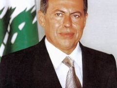 Libanonský prezident a syrský spojenec Emile Lahúd.