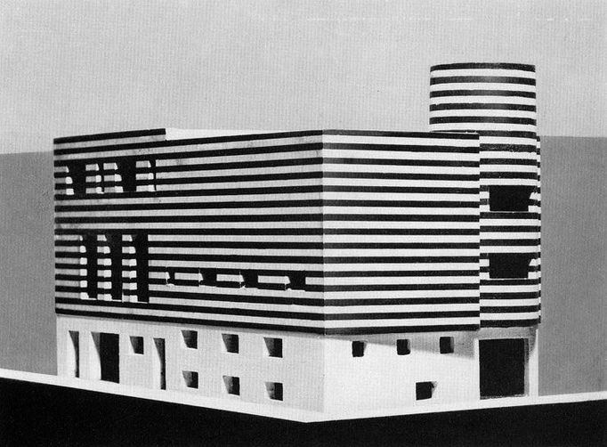 Adolf Loos: Vila pro Josephine Baker (model z roku 1927)