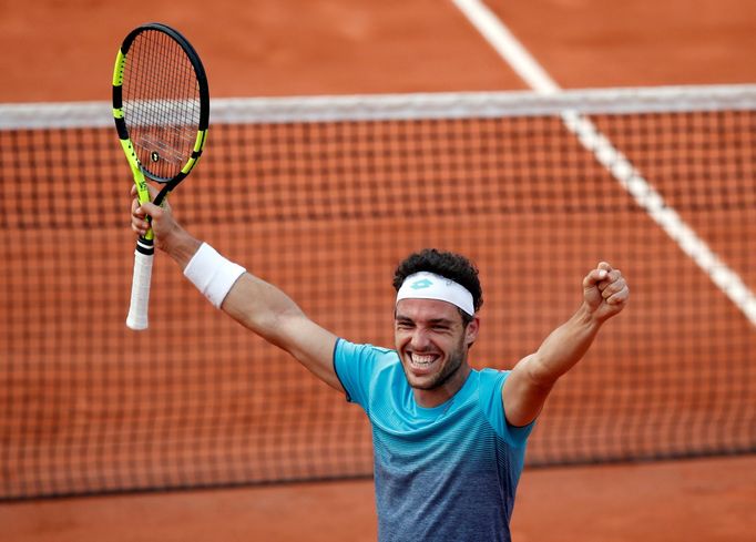 Marco Cecchinato na French Open 2018