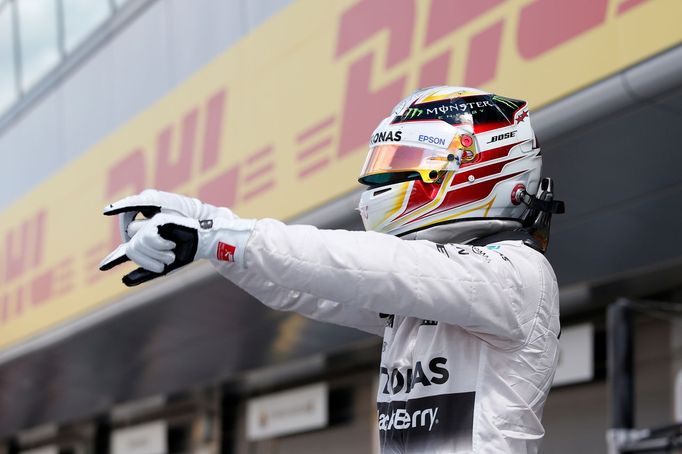 F1, VC Velké Británie 2015: Lewis Hamilton, Mercedes