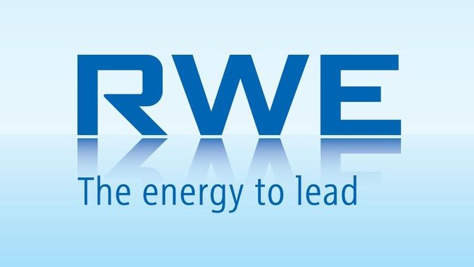 Logo energetické společnosti RWE.
