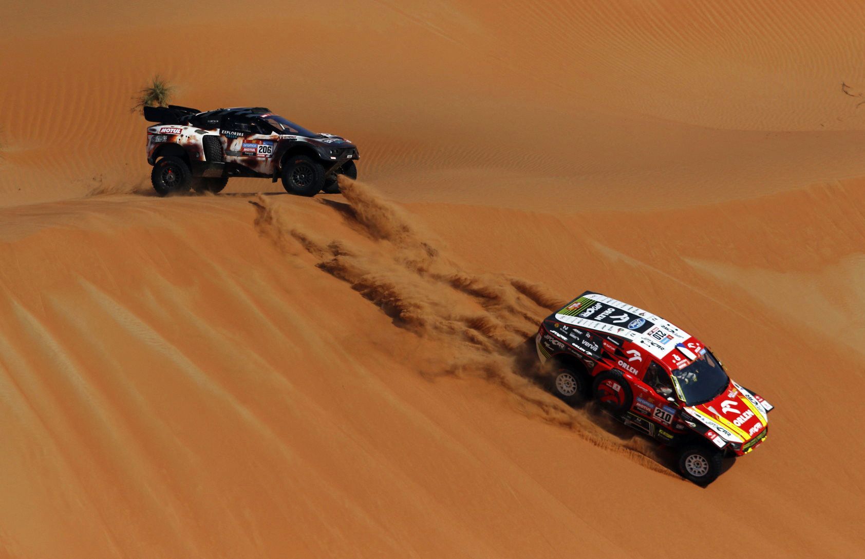 11. etapa Rallye Dakar 2023: Martin Prokop, Ford a Guerlain Chicherit, Prodrive