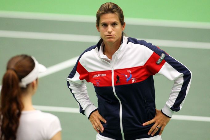 Fed Cup, ČR-Francie: Amélie Mauresmová