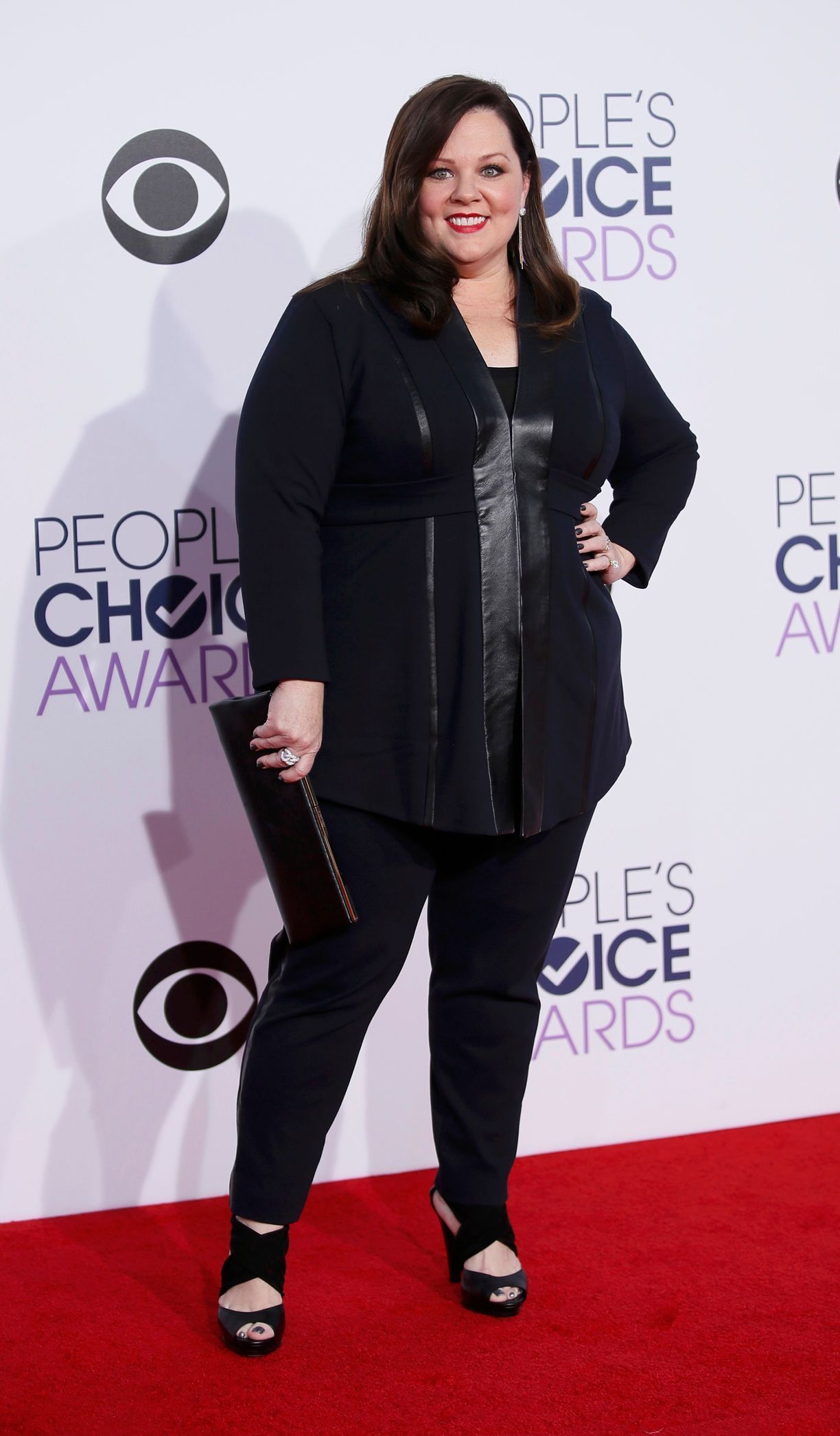 Melissa McCarthy na People's Choice Awards 2015 v Los Angeles