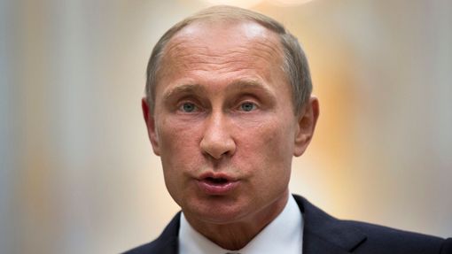 Vladimir Putin v Minsku