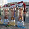 Aktivistky FEMEN protestují kvůli prostituci