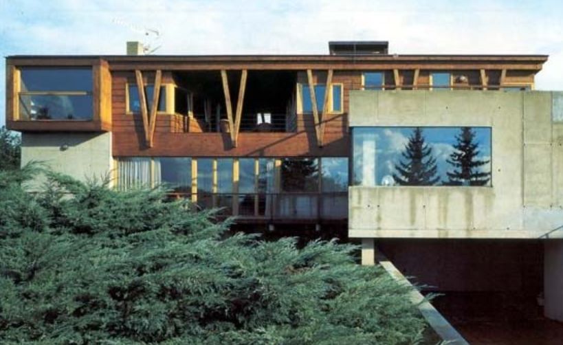 Josef Pleskot, Petr Kellner, vila, dům, Vrané nad Vltavou, architektura