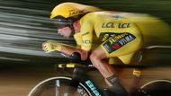 Primož Roglič ve 20. etapě Tour de France