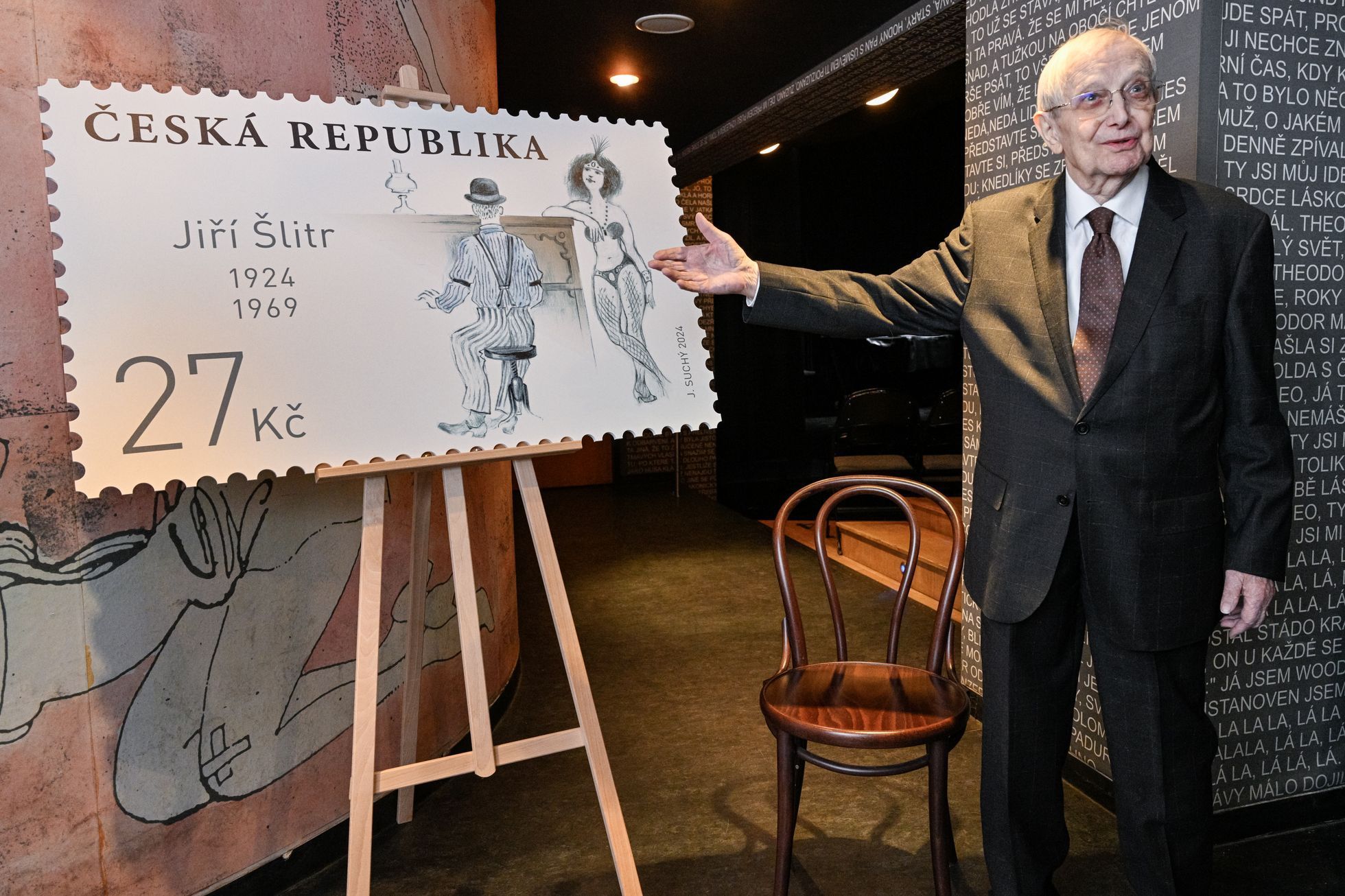 Jiří Šlitr, známka