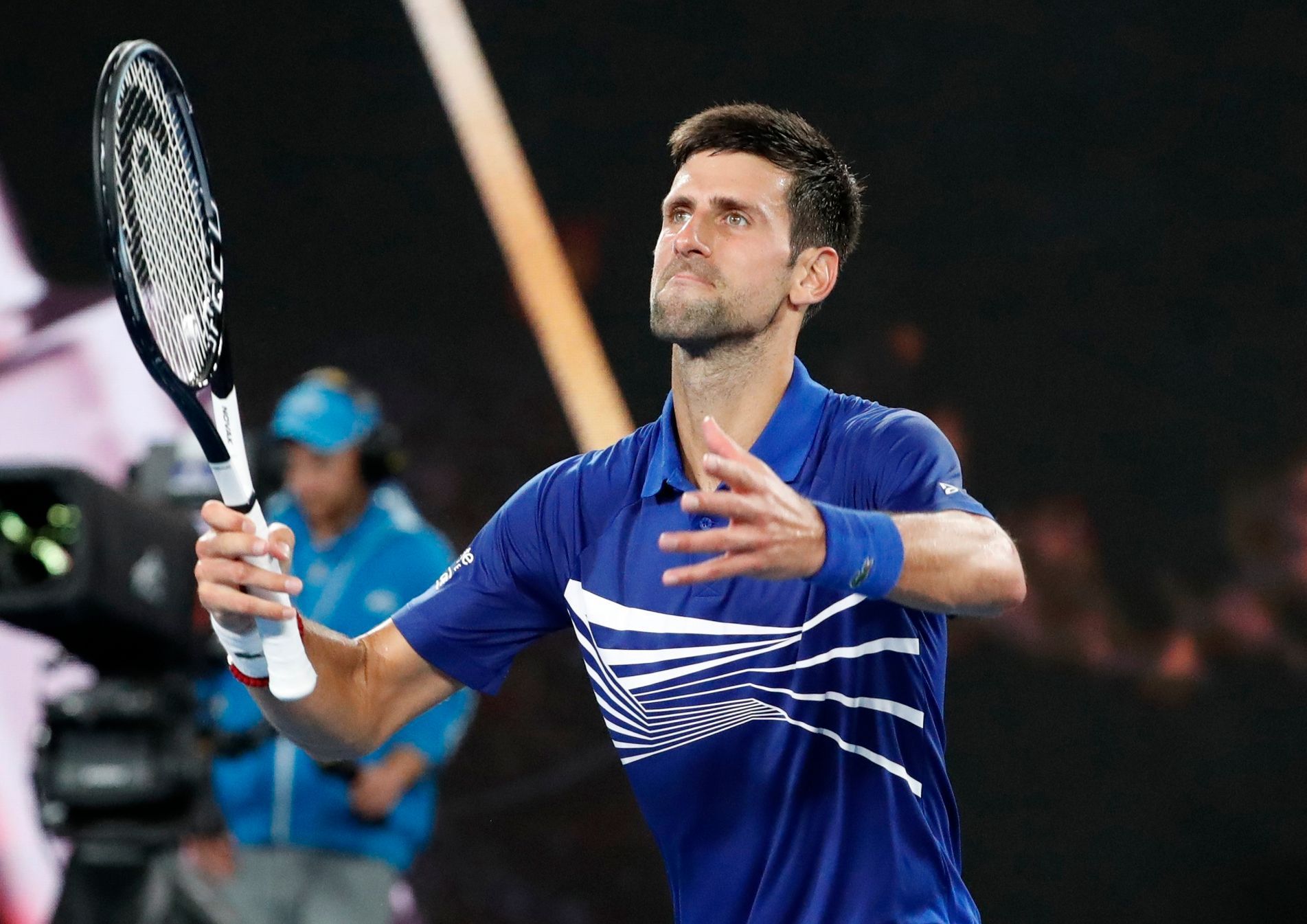 Novak Djokovič v osmifinále Australian Open 2019