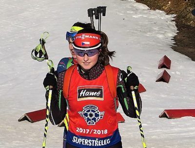 Magdalena Bergerová, česká biatlonistka