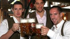 Miroslav Klose, Luca Toni a Franck Ribery