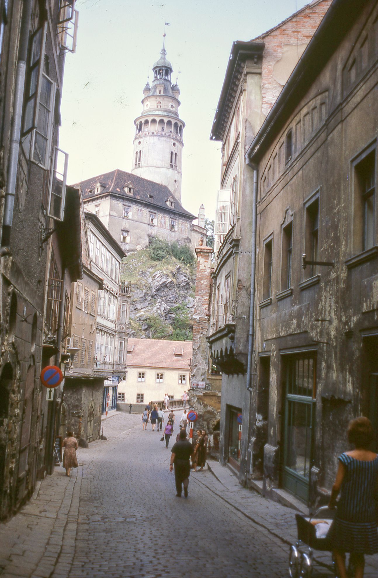 Barevné fotografie, retro, Československo, domácí