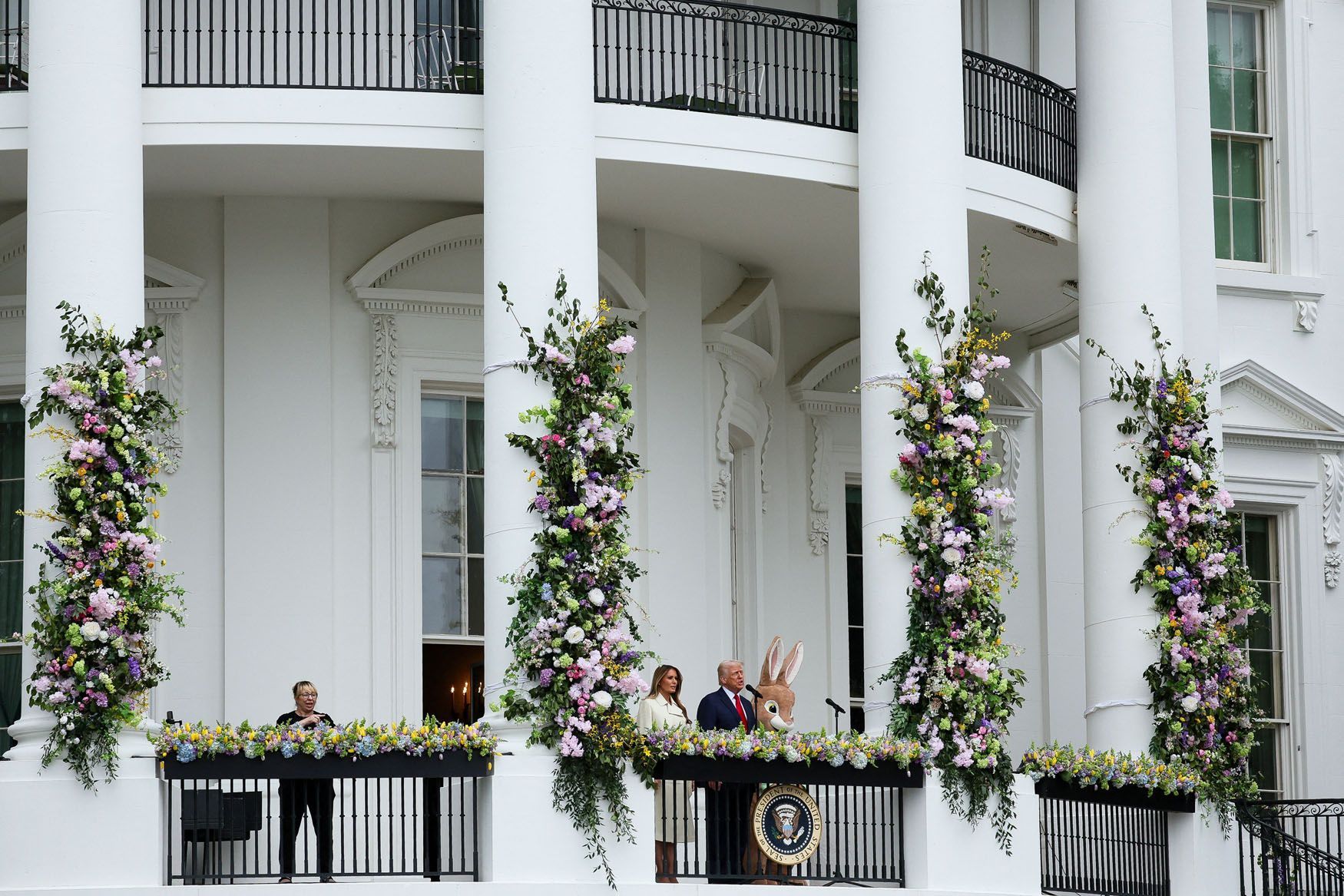 Trump, Melania,  Easter Egg Roll
