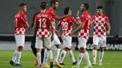 Soccer Football - Europa League - Group C - Hapoel Be'er Sheva v Slavia Prague - HaMoshava Stadium, Petah Tikva, Israel - October 22, 2020 Hapoel Be'er Sheva players cele