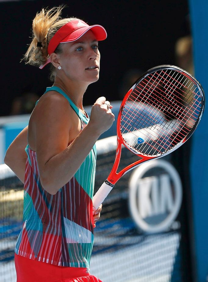 Angelique Kerberová v semifinále Australian Open 2016