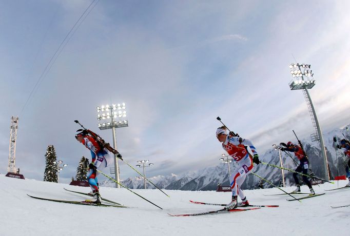 Soči 2014, biatlon, smíšená štafeta: Veronika Vitková