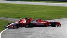 Josef Král v GP2: 2011, Arden International, Monza (vpravo, vlevo Jolyon Palmer)