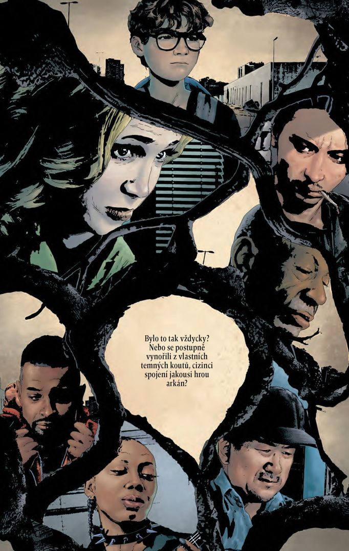 Ukázka z komiksu Činžák.