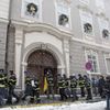 Protest hasičů a policistů