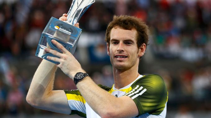 Andy Murray s trofejí pro vítěze