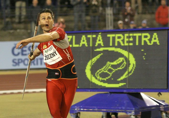 Jan Železný na Zlaté tretře 2006