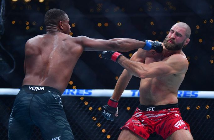 Jiří Procházka při souboji s Hillem