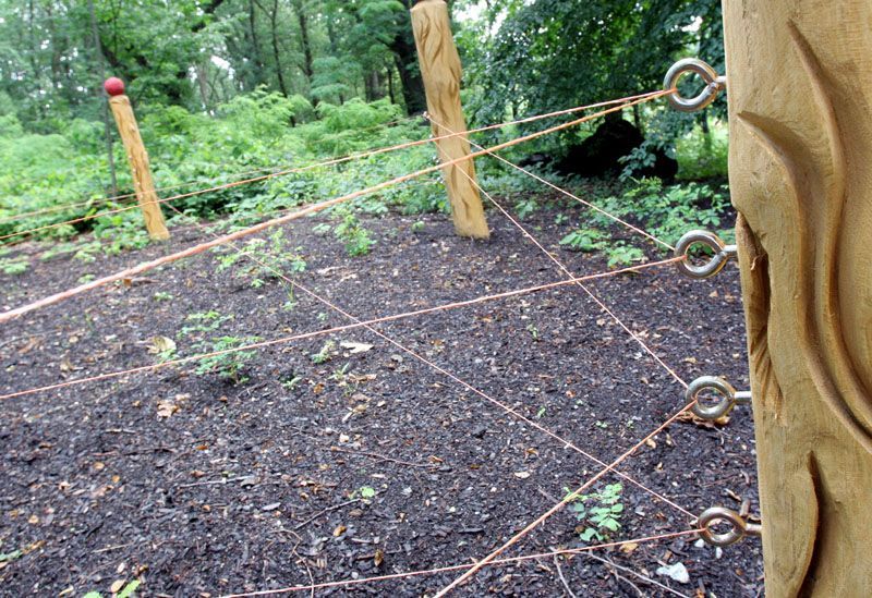 Bludiště a labyrinty v zámeckém parku v Loučni