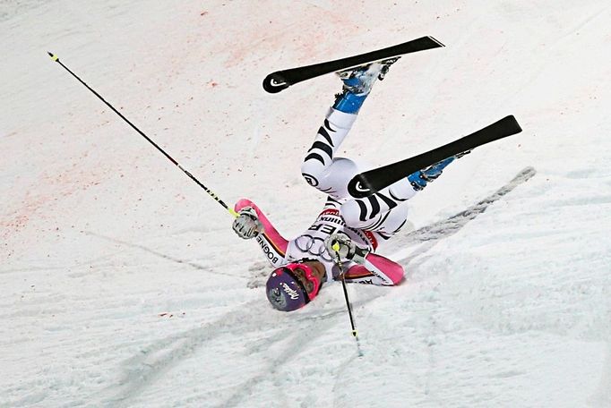 MS ve sjezdovém lyžování Schladming - týmová soutěž paralelní slalom (Maria Hoefl-Rieschová).