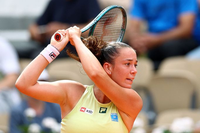 Tereza Valentová na French Open 2025