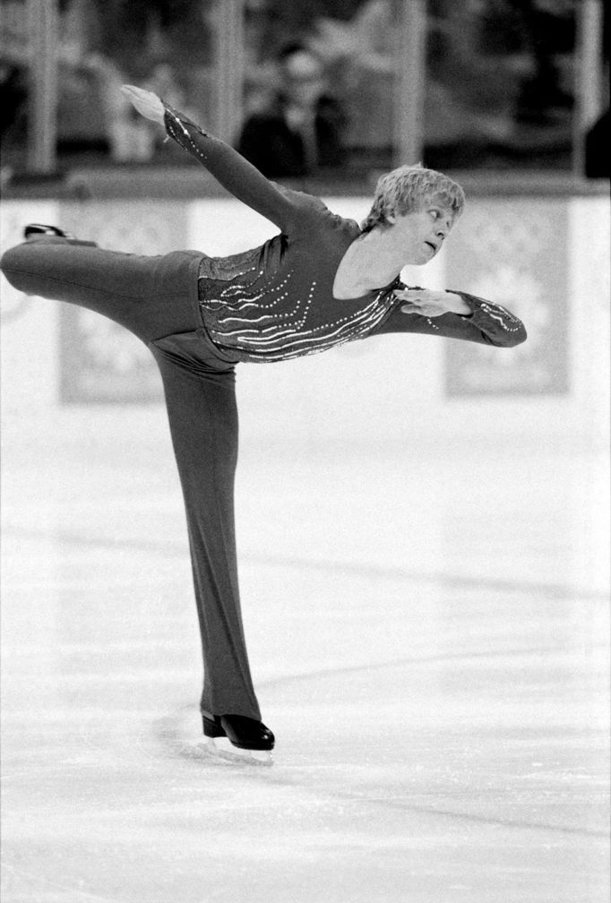 Jozef Sabovčík na ZOH 1984 v Sarajevu.