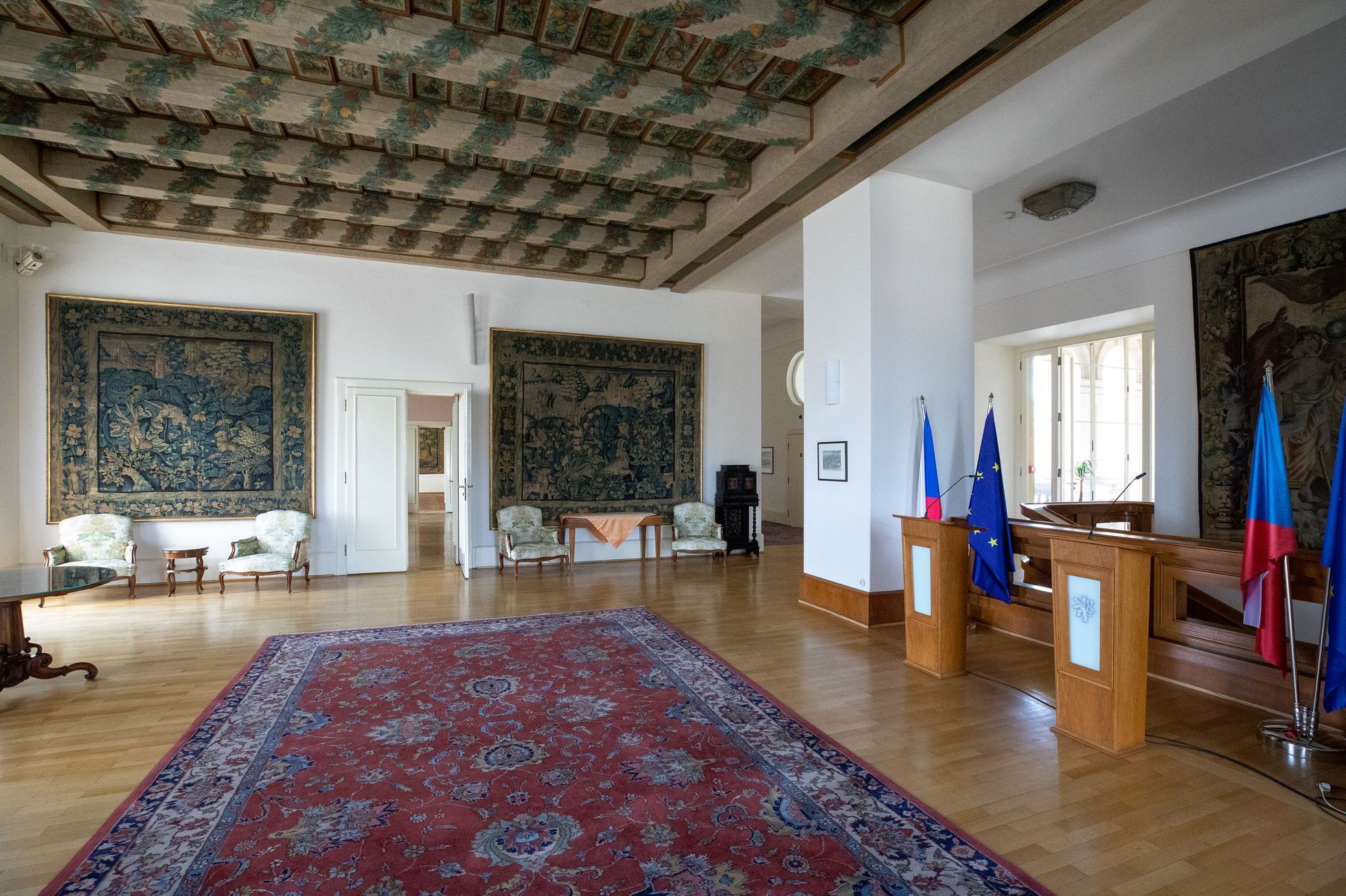 Ministerstvo zahraničních věcí, Černínský palác, prohlídka
