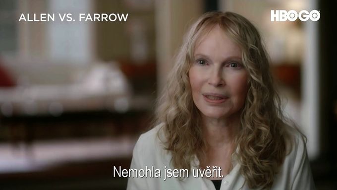 Všechny čtyři díly Allen vs. Farrow jsou na na HBO GO s českými titulky.