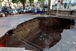 Obrazem: Bleskové povodně v hornatém regionu Cote d´Azur