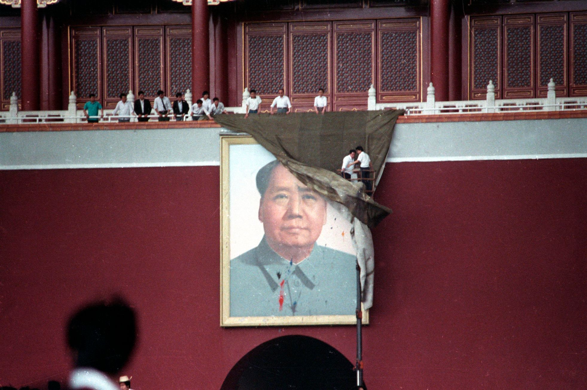 Čína - Tiananmen - 23. května 1989