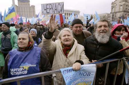 Kyjev ovládli demonstranti