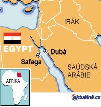 Mapa Egypt - loď