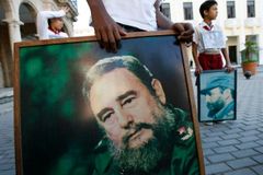 Grafika: Perličky z života Fidela Castra