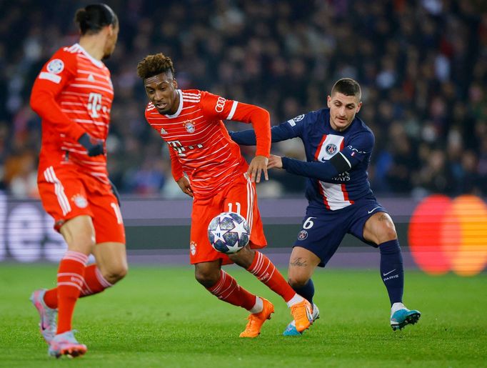 Kingsley Coman (Bayern), Marco Verratti (Paris St Germain)