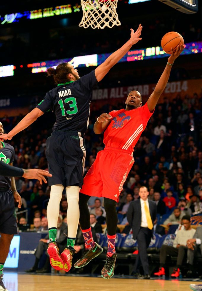 NBA All Star Game 2014: Východ vs. Západ (Durant a Noah)