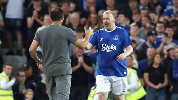 Everton nasadil do přípravy fanouška. Z penalty proti Dynamu Kyjev skóroval; Zdroj foto: Reuters